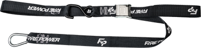 1.5" Tie Down Soft Tie Black 2/Pk