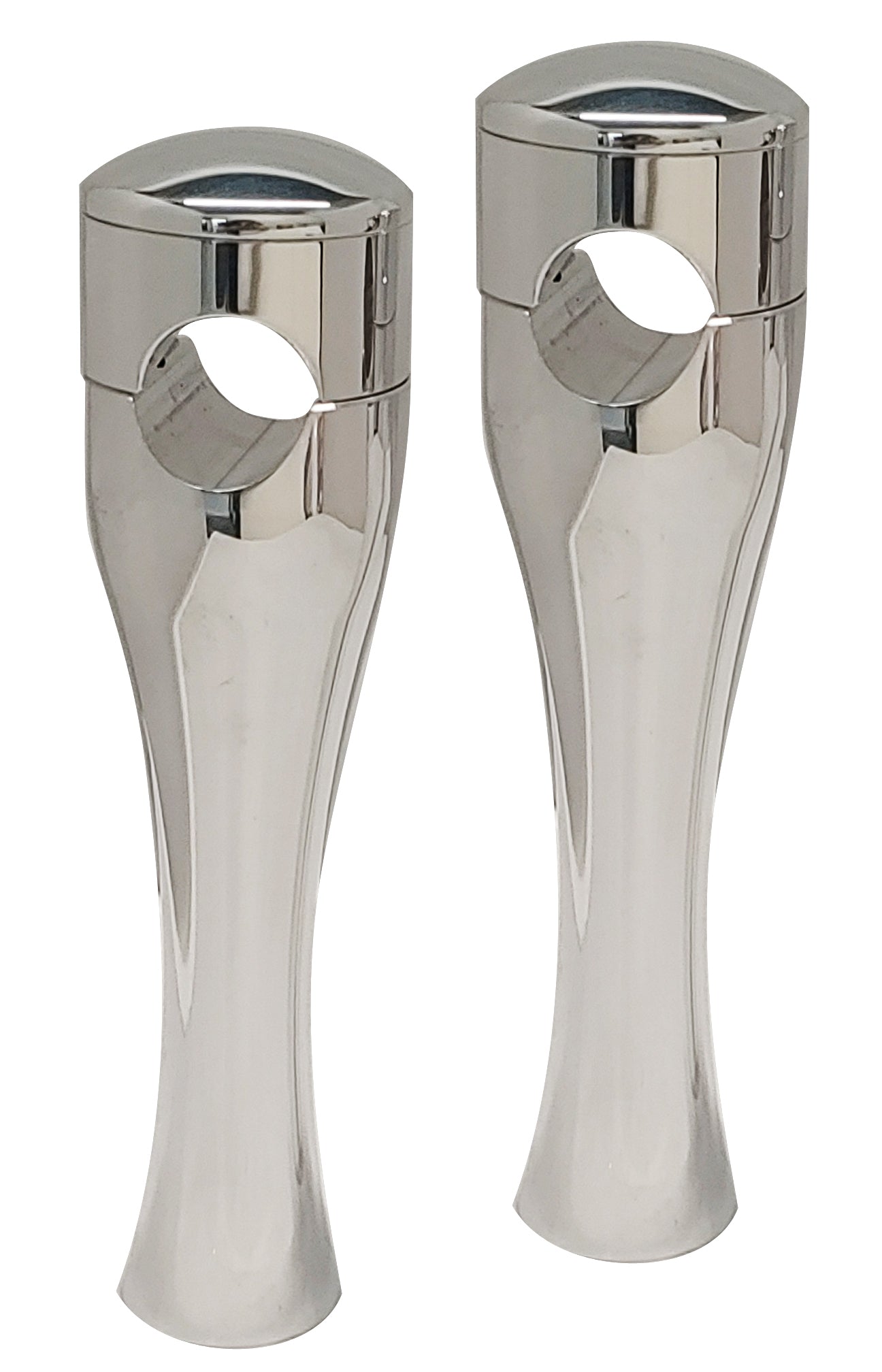 8" Hourglass Riser 1" Bars Fx & Xl Chrome