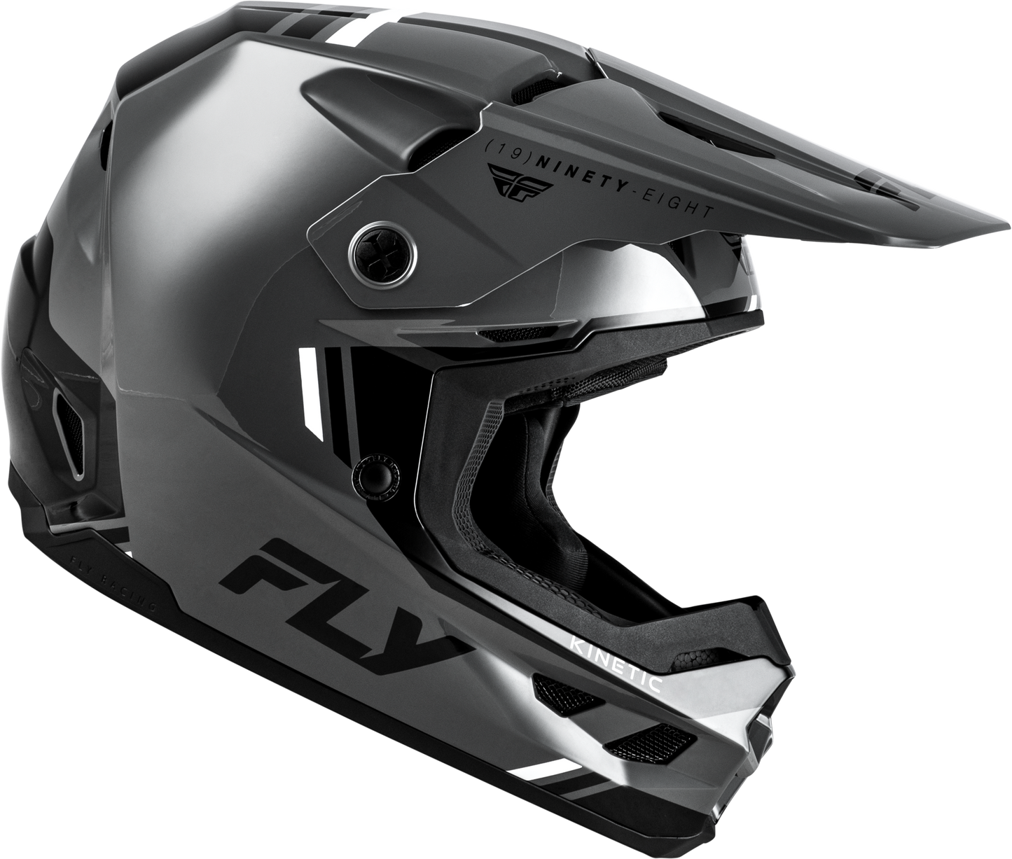 Kinetic Verdict Helmet Grey/Black/White Xs