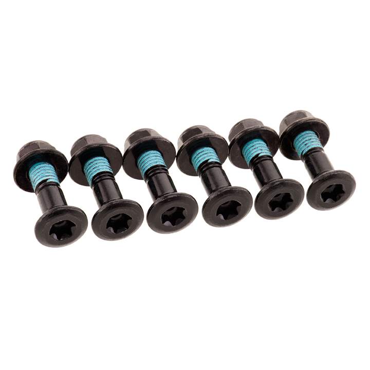 Euro Style Hub Savers Black Sprocket Fastening Kit