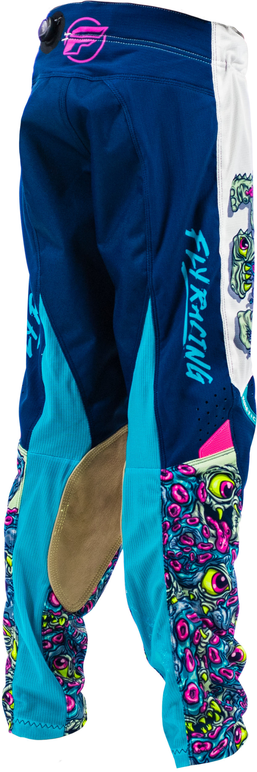 Yth Kinetic Mutant Mesh Pants White/Blue/Multi Sz 26