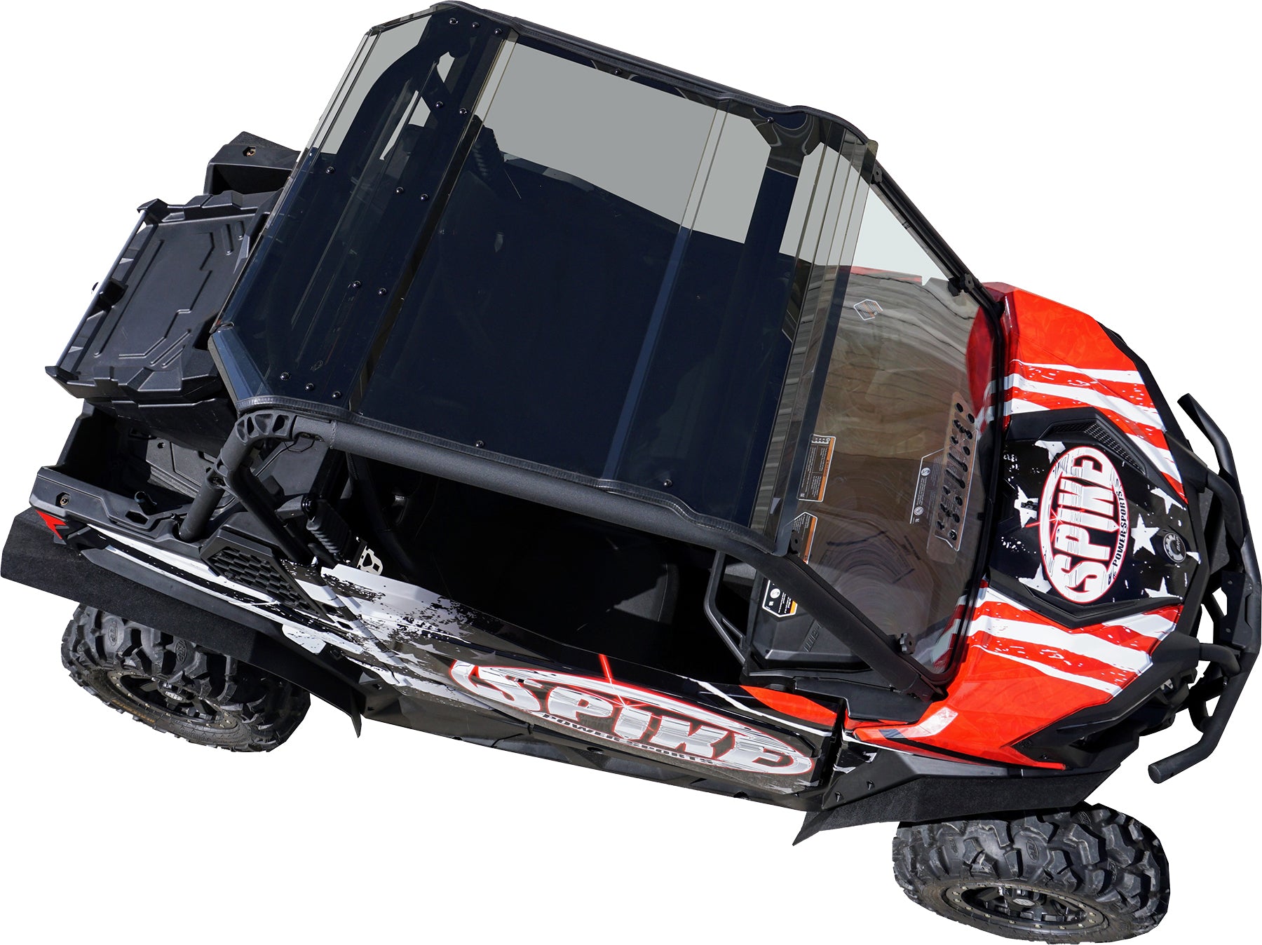 Over Fenders Blk Set(4) Can Mav Trail