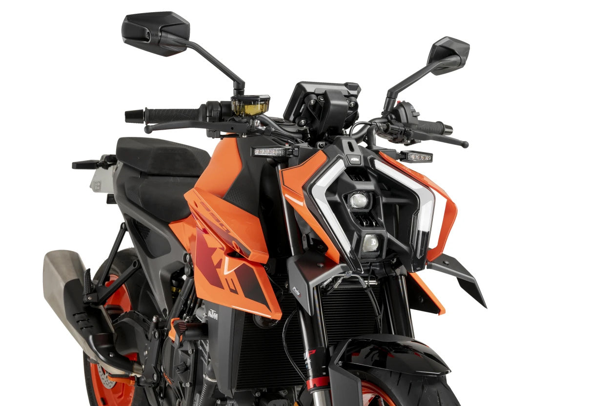 Downforce Front Spoiler Matt Black Ktm