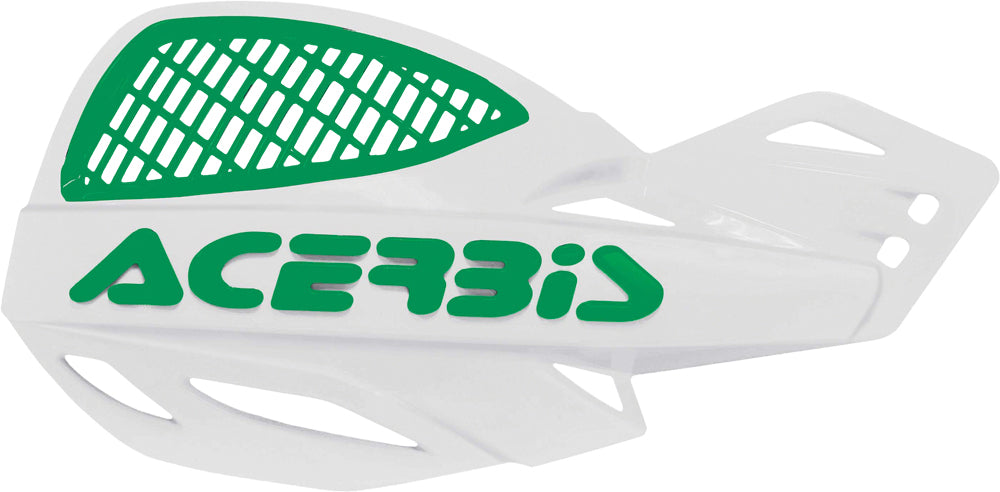 Uniko Vented Handguards White/Green