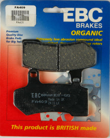 Brake Pads Fa409 Organic