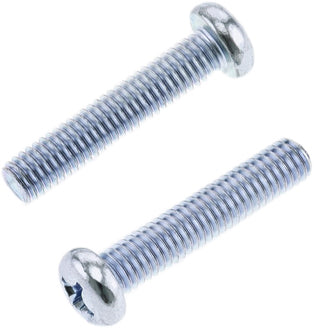Pan Head Phillips Screw 6x1.0x30mm 10/Pk