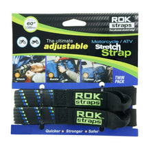 Motorcycle Strap Black/Blue/Green 18"X60"X1"