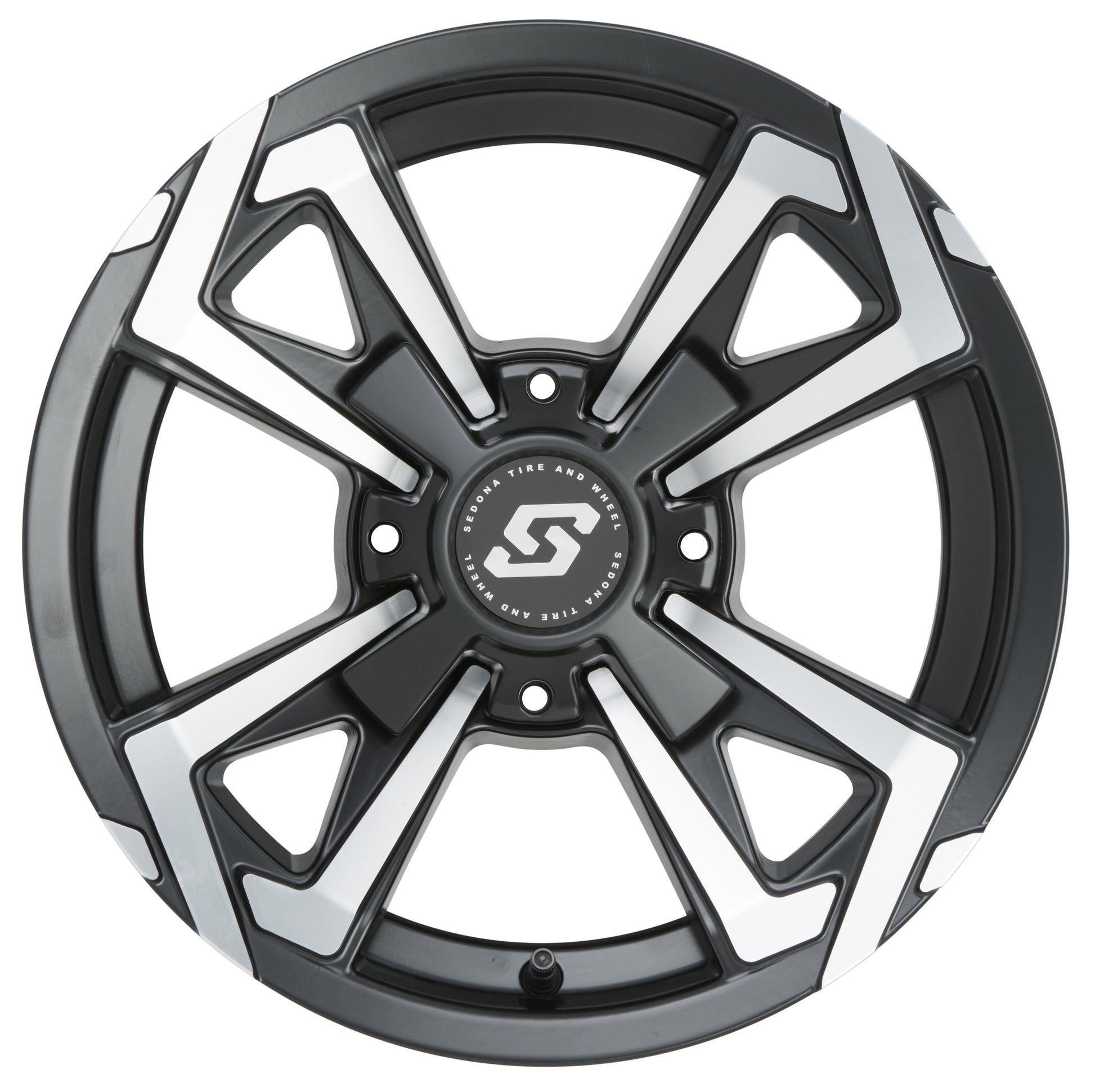 Riot Wheel 14x7 4/137 5+2 (+10mm) Blk/Machined