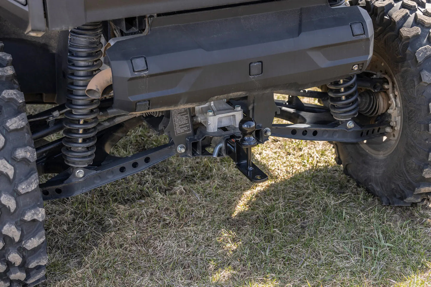 3 Way 1.25" Receiver Hitch With 2" Ball And Hook