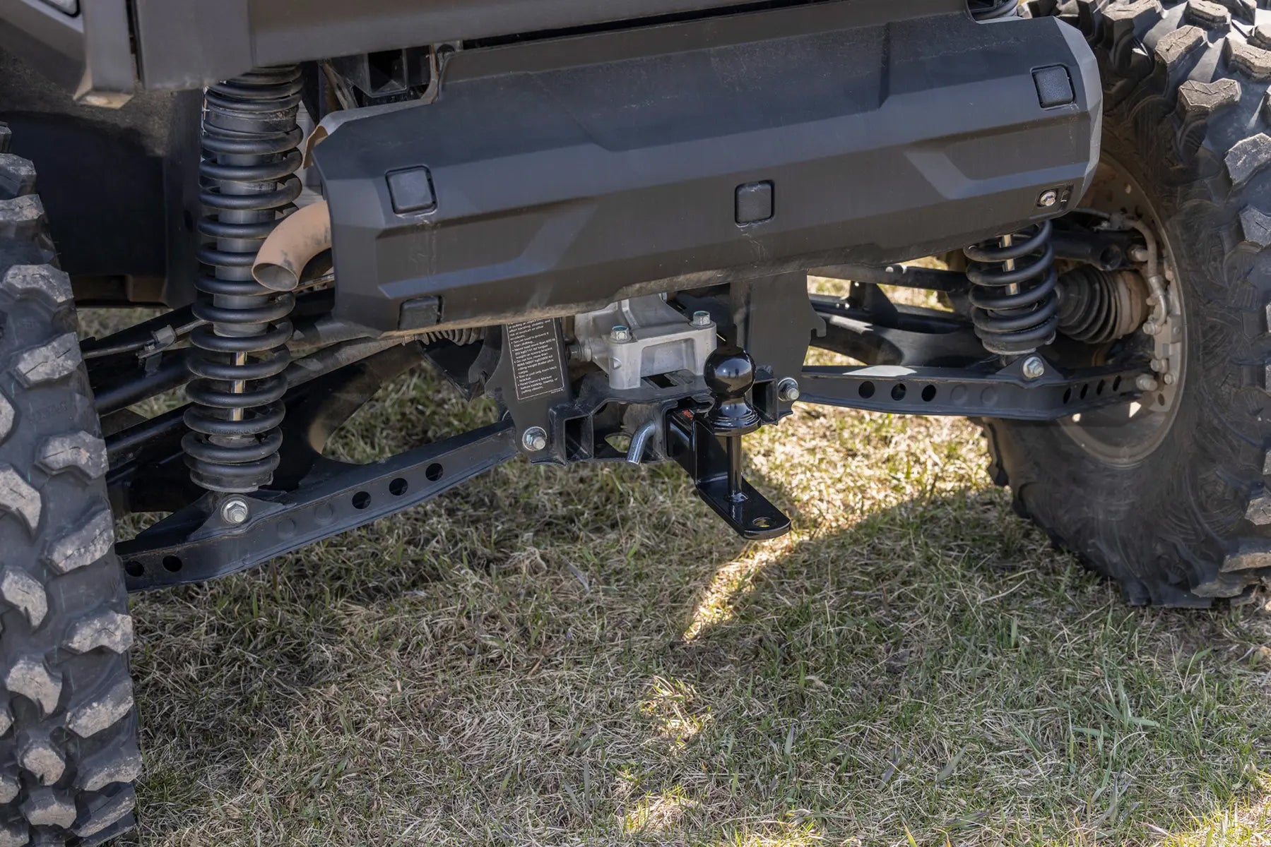 3 Way 1.25" Receiver Hitch With 2" Ball And Hook