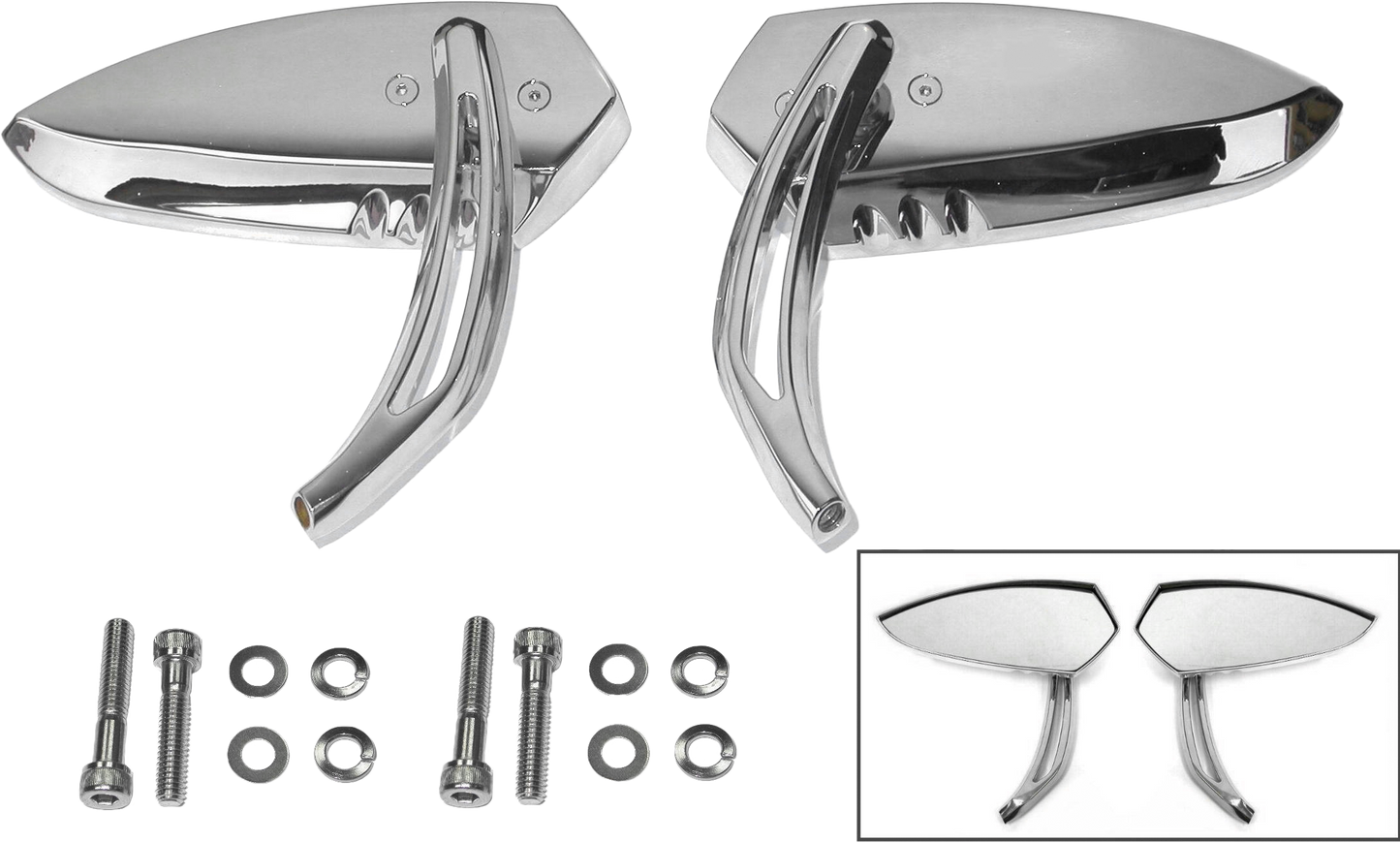 Strike Mirror Chrome Pr