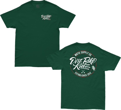 Supply Co. Tee Forest Green Sm