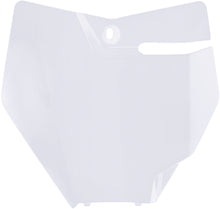 Front Number Plate White