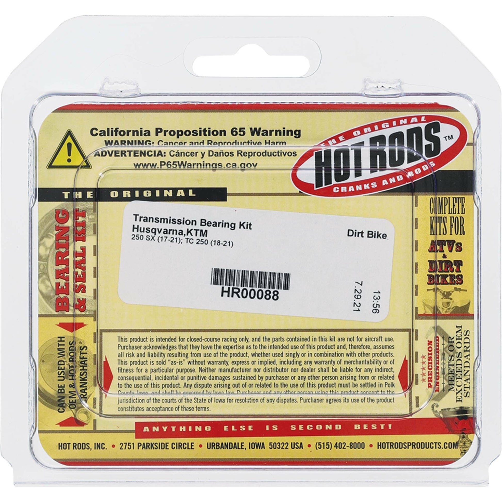 Transmission Bearing Kit Husq Ktm