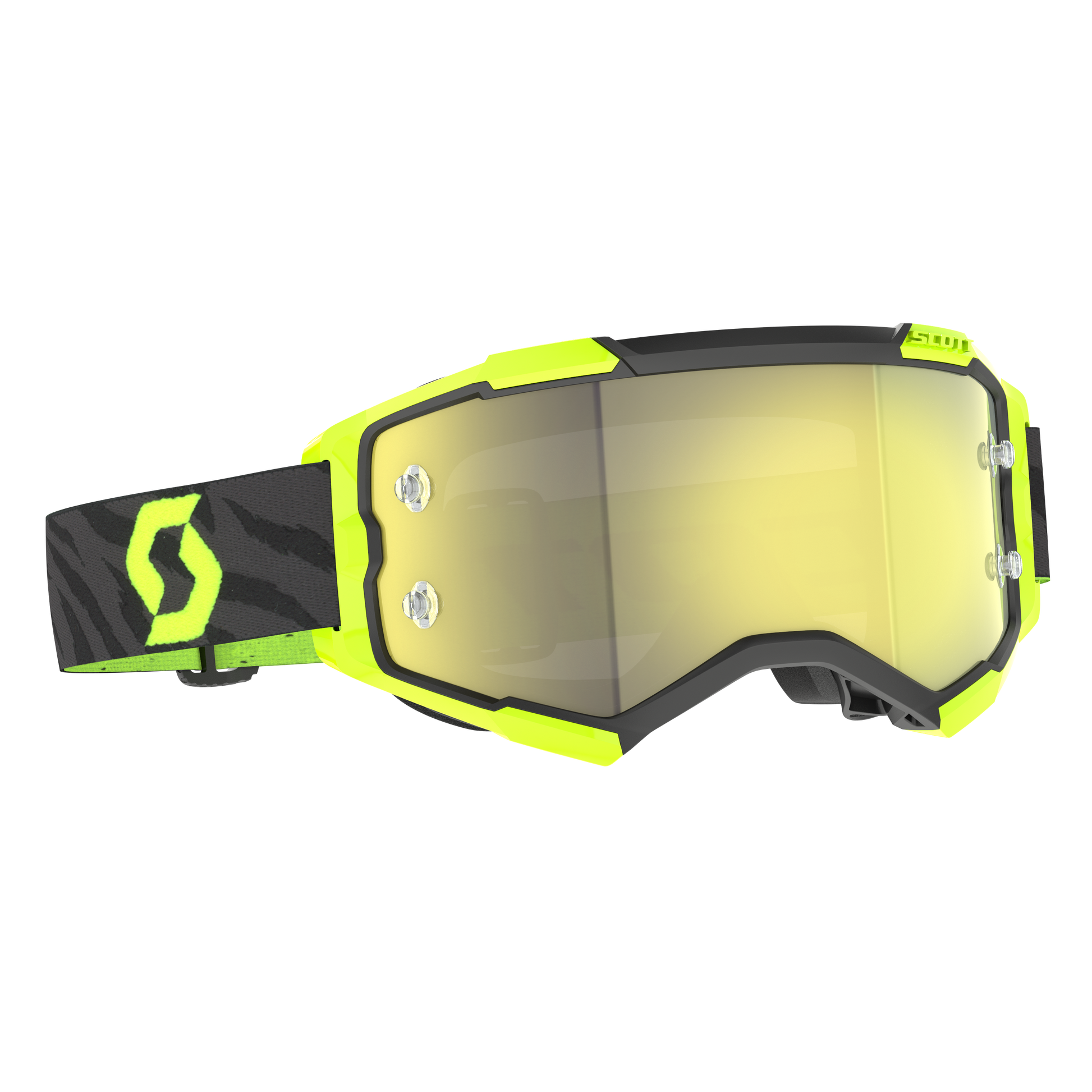 Fury Goggle Zebra Blk/Ne Ylw Ylw Crm Wrk