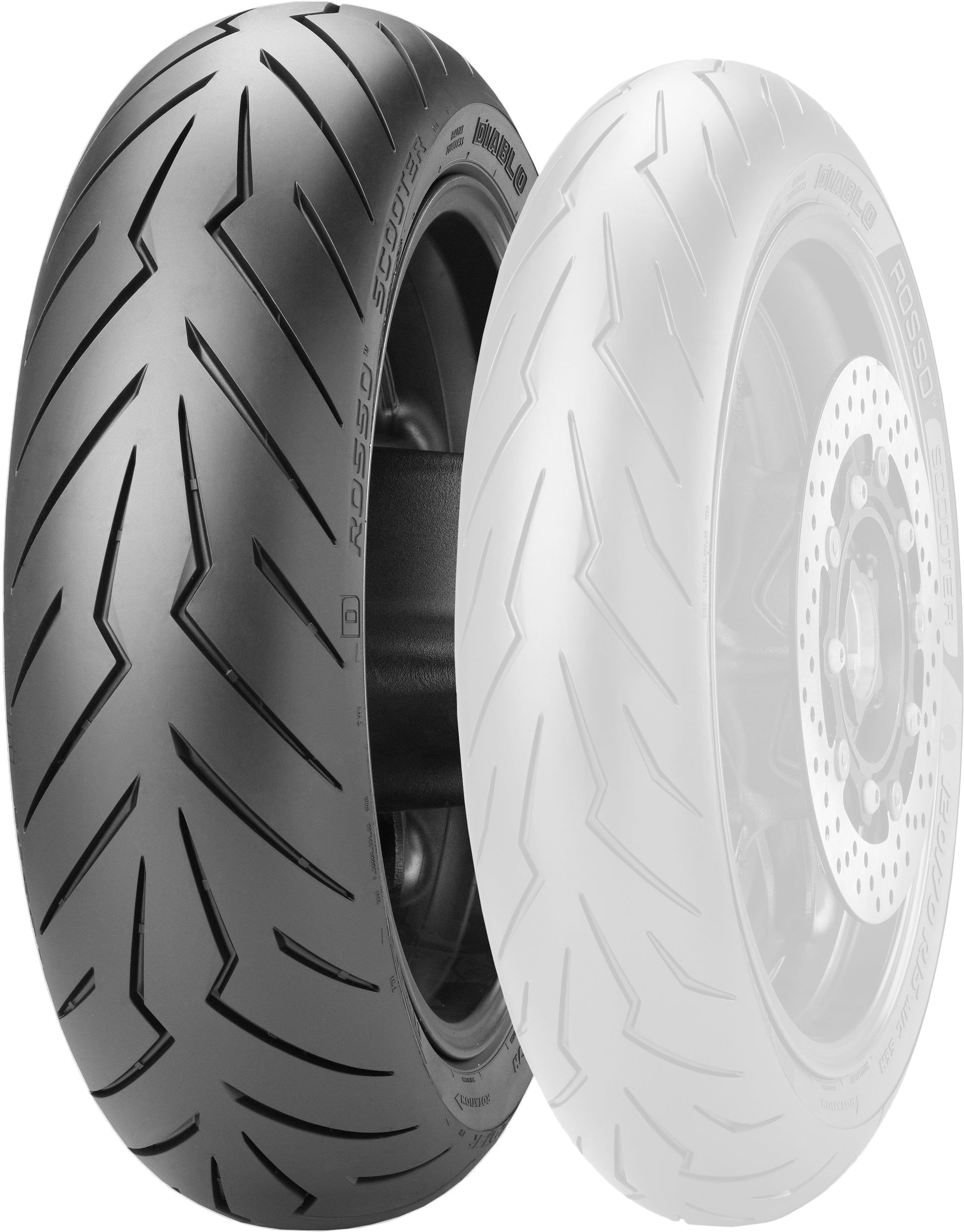 Tire Diablorosso Scooter Rear 160/60r14 65h Radial