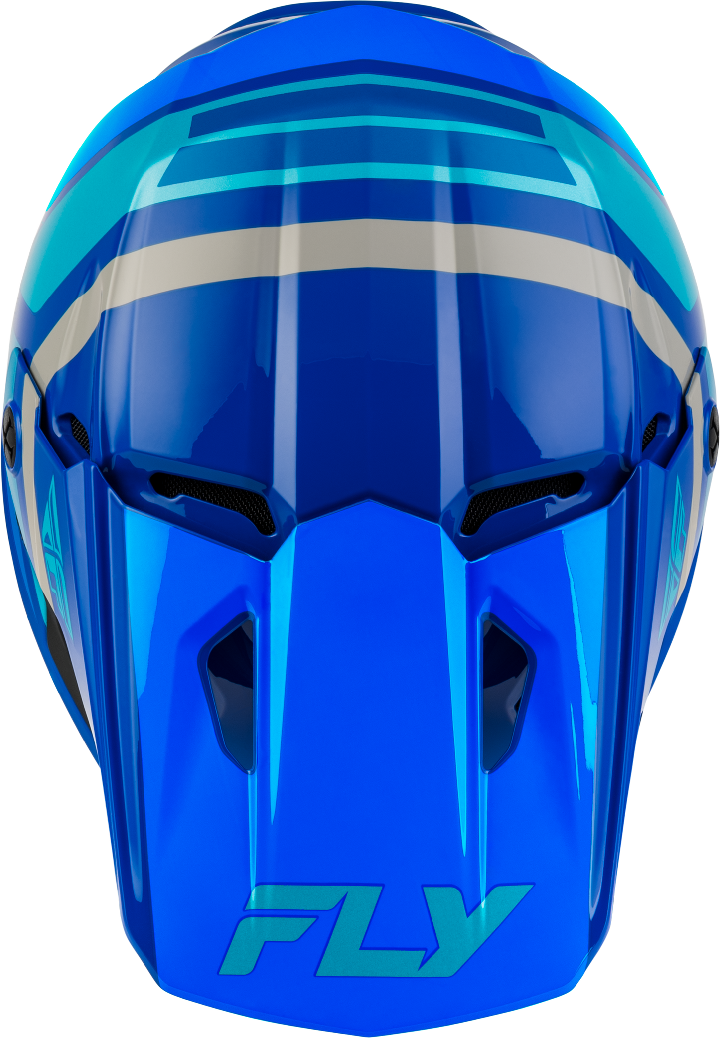 Youth Kinetic Scrap Helmet Blue/Light Blue/Grey Yl