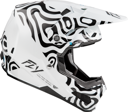 Formula S Carbon Abyss Helmet White/Black Sm