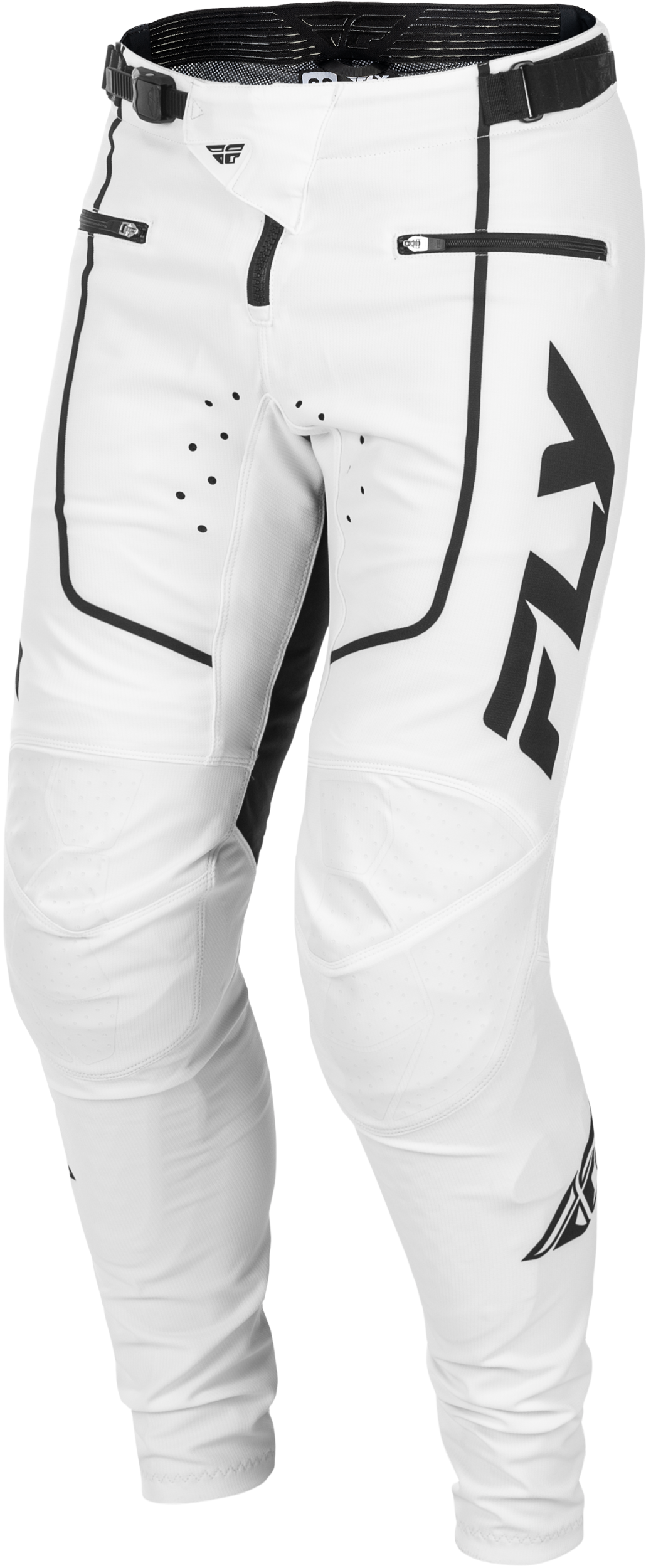 Rayce Bicycle Pants White/Black Sz 28