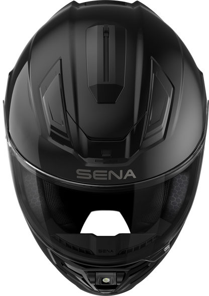 Phantom Ff Mesh Com Helmet Glossy Black Lg