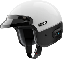 Surge Open Face Helmet W/Mesh Glossy White/Matte Black 2x