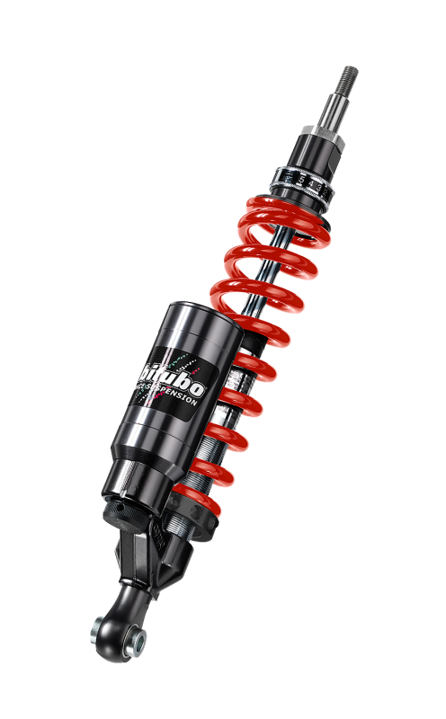 Bitubo WAT1 Monoshock Adjustable: Spring Preload, Rebound, Compression, Length, Black Spring