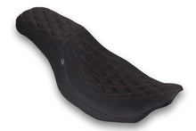 Mustang 23-25 HD Dble Diamond Low Squareback CVO Road Glide (ST), Rd Glide and Str Glide Black/MO