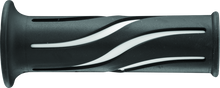 BikeMaster 7/8in Wave Grips - Black/White