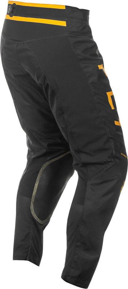 Kinetic Center Pants Ca/Ny Black/Gold Sz 38