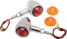 DRAG SPECIALTIES Mini-Bullet Light Kit - Amber/Red 20-65921