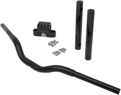 LA CHOPPERS Kage Fighter-T Handlebar - 14" - Black LA-7335-10B