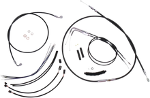 MAGNUM SHIELDING XR Handlebar Installation Kit - 15"-17" Ape Hangers - '12-'17 FXDB/C - Black 489172