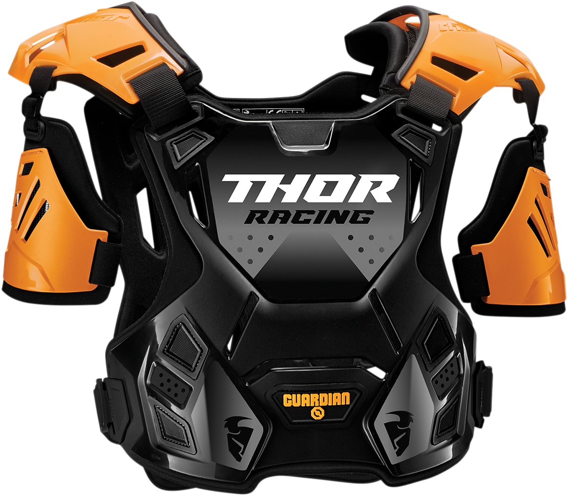 THOR Youth Guardian Roost Deflector - Orange/Black - 2XS/XS 2701-0970