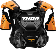 THOR Youth Guardian Roost Deflector - Orange/Black - S/M 2701-0971