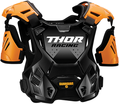 THOR Youth Guardian Roost Deflector - Orange/Black - S/M 2701-0971