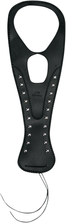 MUSTANG Cruiser Tank Bib - Studs - Black - Honda 93176