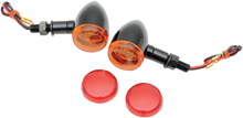 DRAG SPECIALTIES Mini-Duece Marker Light Kit - Amber/Red 20-6390BA/RI