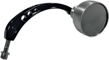 JOKER MACHINE Mirror - Beer Schooner - Side View - Round - Black/Silver - Left 03-021L