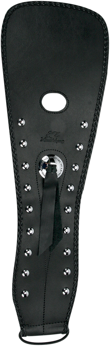 MUSTANG Cruiser Tank Bib - Studs/Concho - Black - Honda 93194