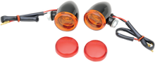 DRAG SPECIALTIES Mini-Duece Marker Light Kit - Amber/Red 20-6390BA/RH