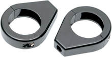 DRAG SPECIALTIES Turn Signal - Clamp - 39mm - Black 12-6049GB-39