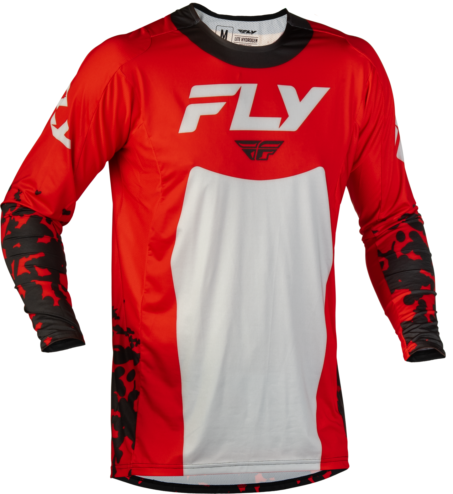 Lite Flake Jersey Red/Grey/Black Md