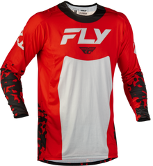Lite Flake Jersey Red/Grey/Black Lg