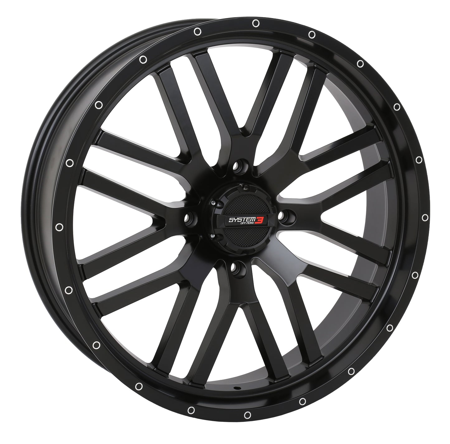 St3 Wheel 24x7 4+2.5 (+10mm) 4/137 4 Matte Black