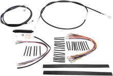 MAGNUM SHIELDING XR Handlebar Installation Kit - 15"-17" Ape Hangers - '08-'13 Touring - Black 489362