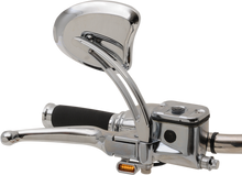 DRAG SPECIALTIES LED Handlebar Marker Lights - Hydraulic Clutch - Chrome/Smoke L22-0229CMENU