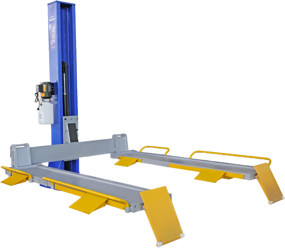 2 000lb Single Column Utv Lift 110v Duro Included
