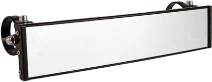 12" Panoramic Rearview Mirror W/0.5" Arms Black