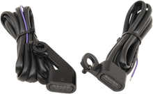 DRAG SPECIALTIES LED Handlebar Marker Lights - Black/Smoke L22-0232MBMENU