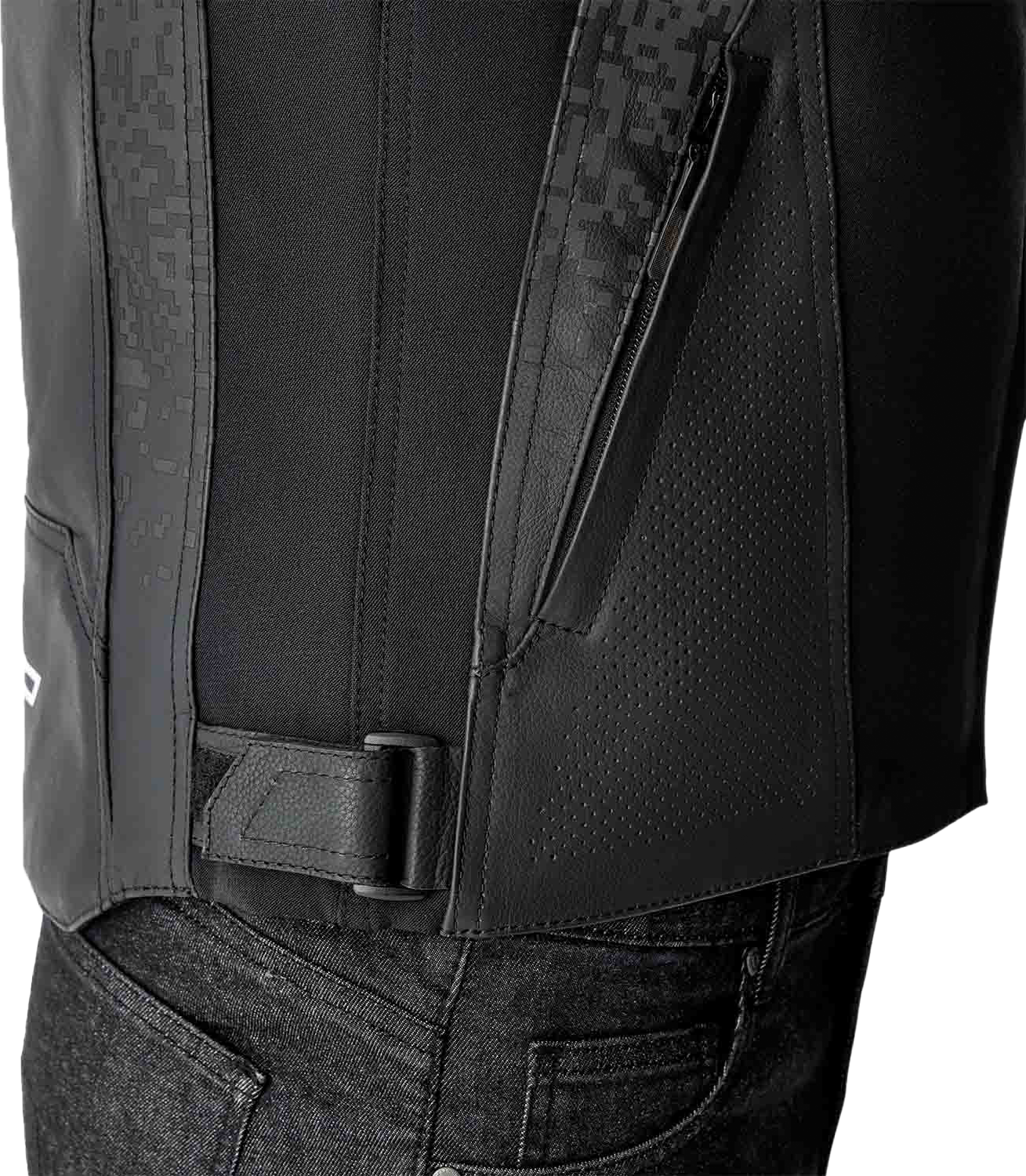 Ps Supersport K D3o Jacket Black Leather Sm